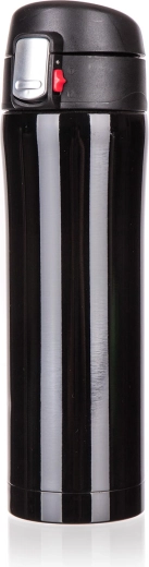 Putna termo boca BODO 0,43 l od nehrđajućeg čelika – crna