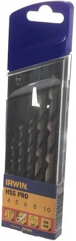 Set svrdla za metal HSS PRO 4–10 mm IRWIN