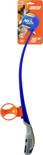 Nerf Dog prozirni bacač loptica Air Strike s teniskom bez zvučnika 41,5 cm