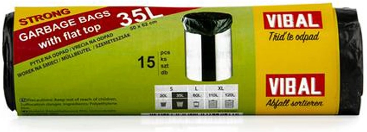 Vreće za otpad 35 l, 15 kom