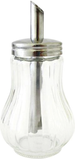 Staklena posudica za šećer s inox dozirajućim poklopcem 200 ml