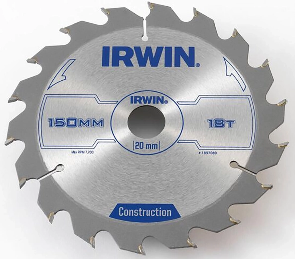 Pilački list IRWIN 150 mm, 18 zuba, drvo