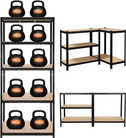 Nosivost do 200 kg po polici