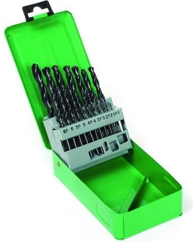 Set svrdla za metal HSS 1,0–10,0 mm, 19 dijelova