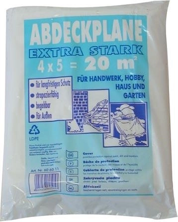 Zaštitna folija 4 × 5 m, 40 µm – jaka
