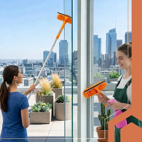 Teleskopska šipka 1,8 m za siguran doseg bez ljestava