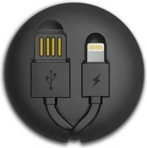 Remax RC-099t podatkovni kabel 2-u-1 micro‑USB / Lightning, crni, 1 m
