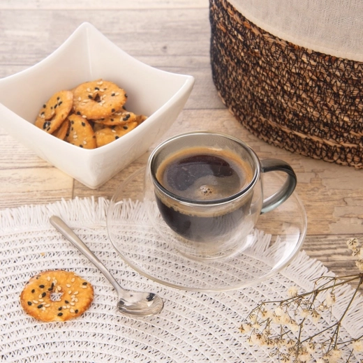 Stilizan izgled koji ističe espresso