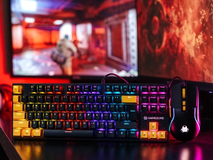 Kompaktan TKL raspored i anti-ghosting