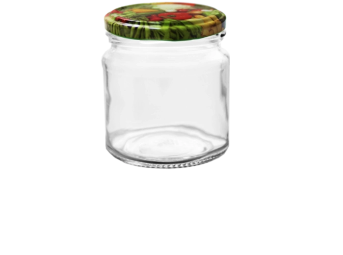 Set staklenki 212 ml s poklopcima Twist-Off 66 mm, 12 kom