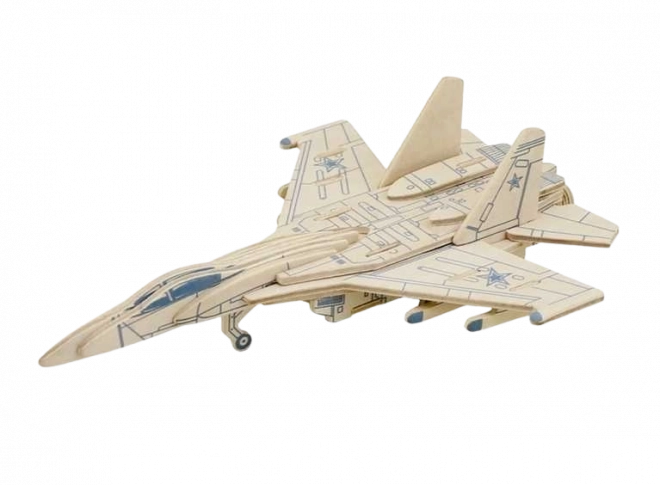 Drvena slagalica ruski lovac SU-27 RoboTime