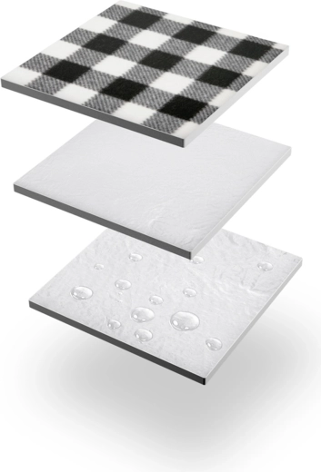 Troslojna konstrukcija s zaštitom od vlage