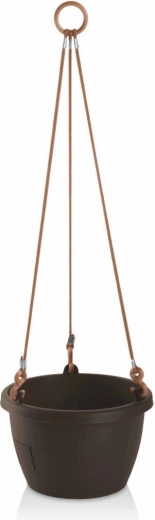 Samozalijevajuća žardinjera MARINA 25 smeđa viseća