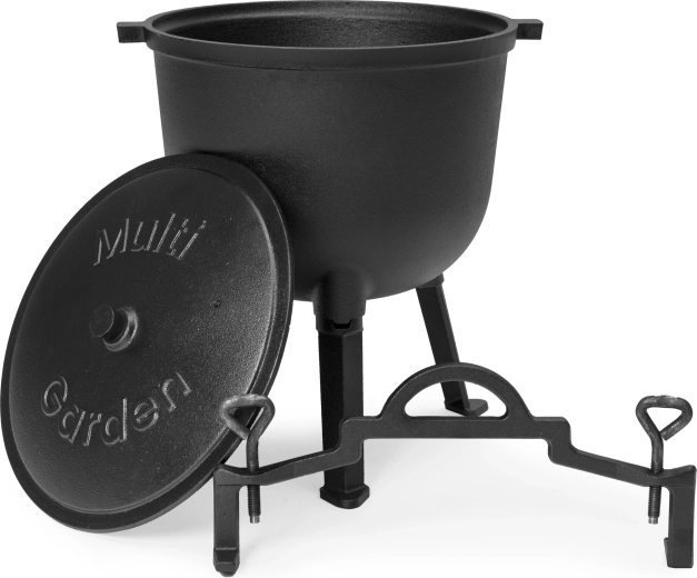 Kompletan set: lonac, poklopac i postolje