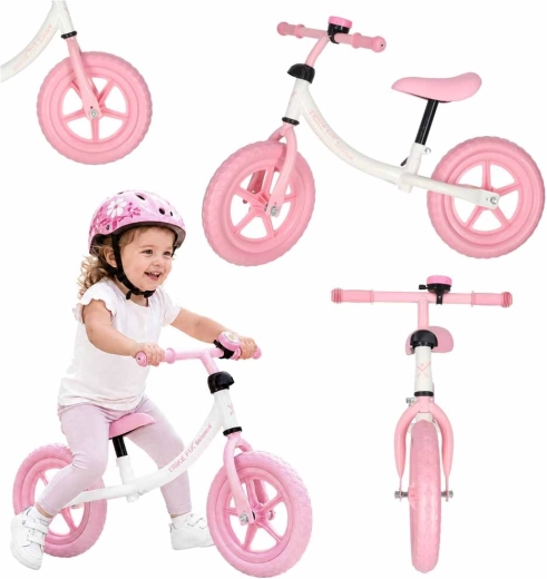 Trike Fix Balance ružičasta guralica s zvoncem