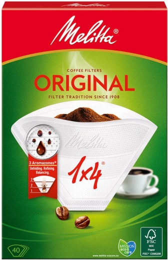 Papirnati filteri za kavu veličina 4 MELITTA Original (40 kom)