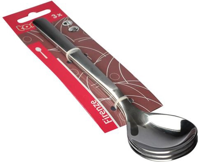 TORO Firenze žlica za jelo od nehrđajućeg čelika, set 3 kom