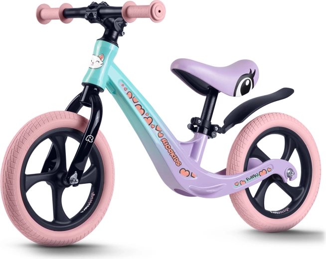 Dječji balans bicikl Ricokids Funnu s magnezijevom okvirnom konstrukcijom