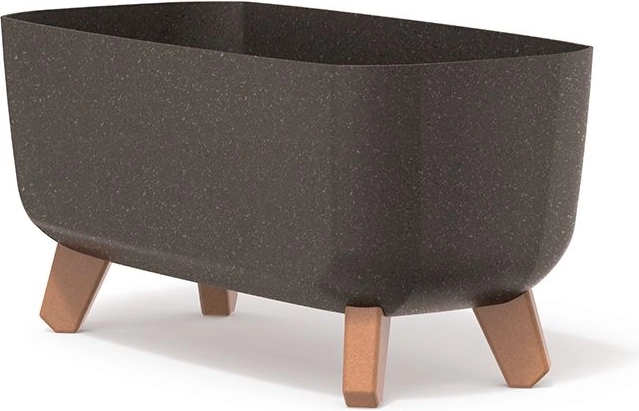 Tegla za cvijeće na nožicama GRACIA CASE ECO WOOD 39 cm – kava