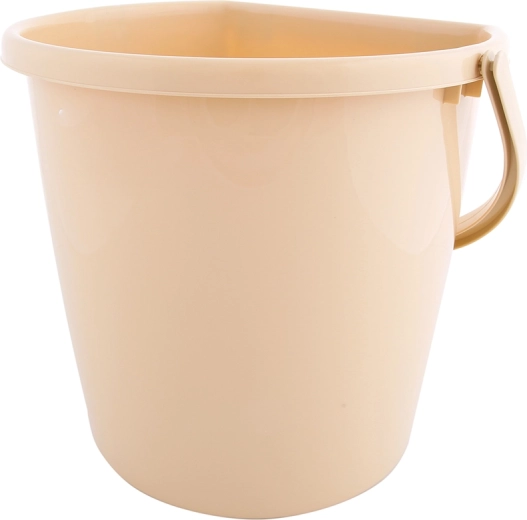 Pristijenna kanta 11 l bež boje