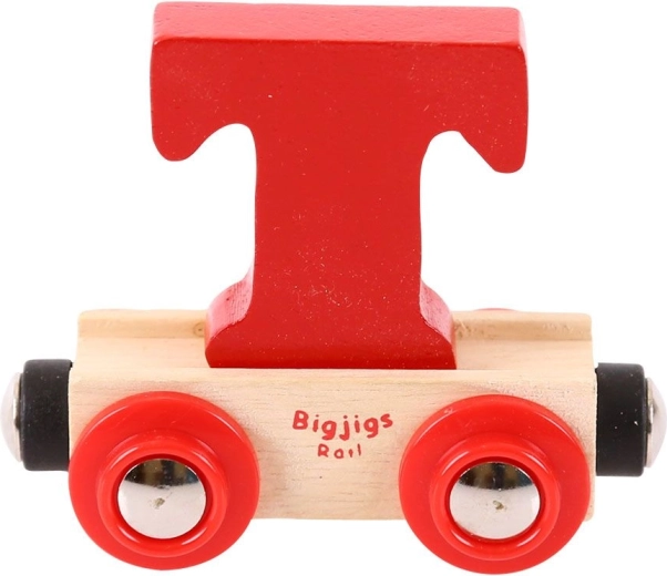 Vagonić drvene željezničke pruge s slovom T