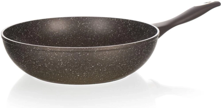 Wok tava 28 cm s neprianjajućom površinom Premium Dark Brown