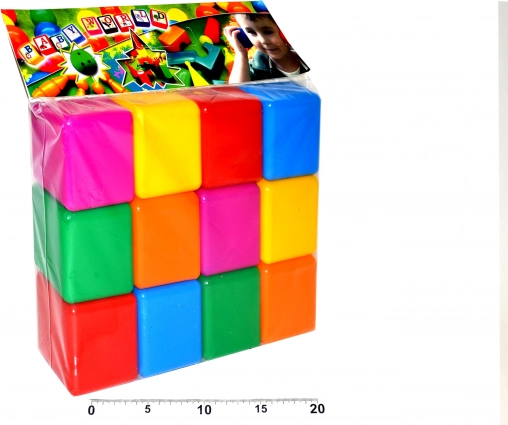 Meke građevne kocke za djecu, 12 kom – WIKY