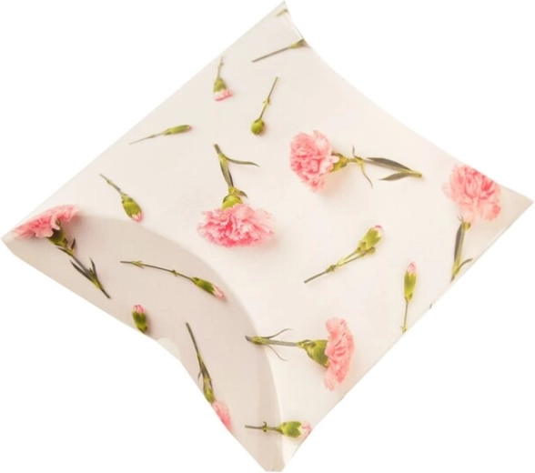 Papirnata sklopiva kutijica s motivom karanfila 16 × 11 cm