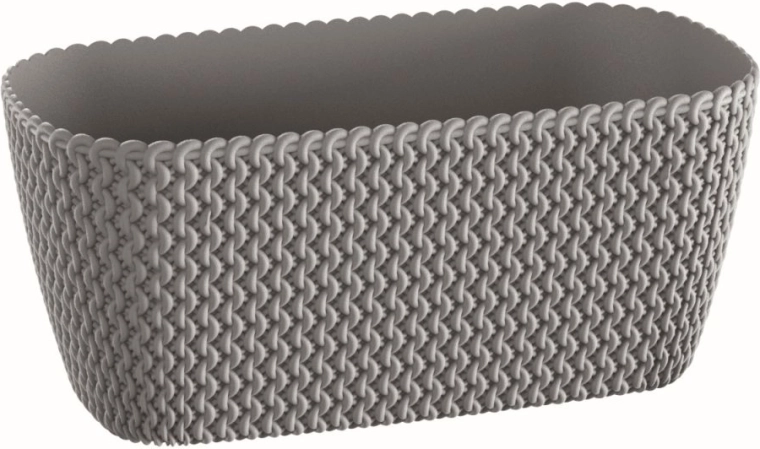 Žardinijera Splofy Case 29,7 cm sivi kamen