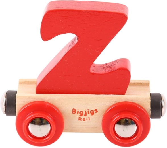 Vagonić slovo Z - Bigjigs Rail