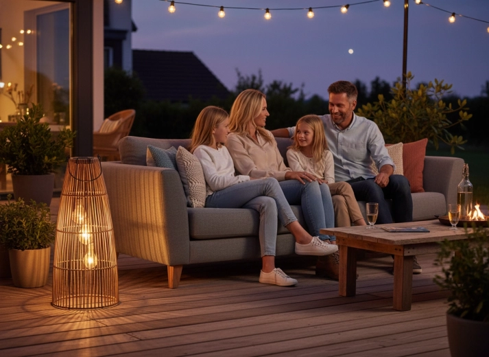 Atmosfersko svjetlo za vanjsko druženje