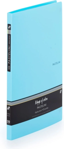 Kataloška knjiga A4 PASTELINI plava