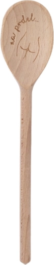 Drvena kuhača s natpisom „Na guzicu“ 30 cm