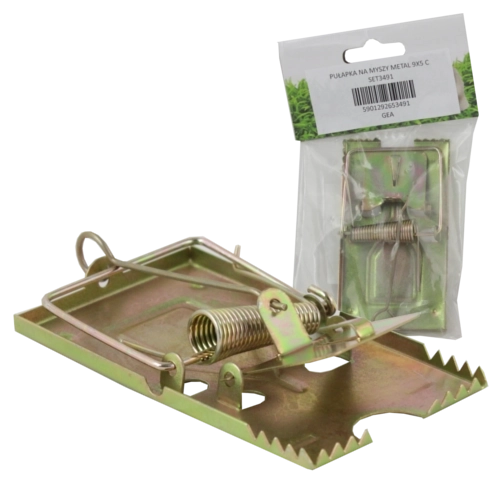 metalna mišolovka 9 × 5 cm