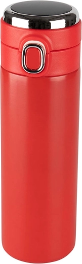 Crvena termo šalica 420 ml s LED zaslonom