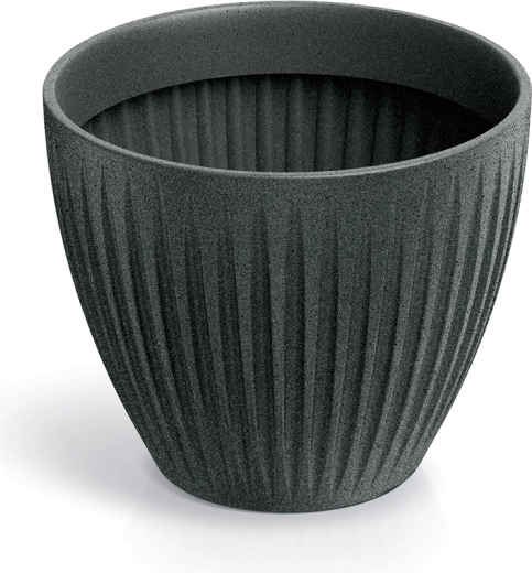 Lončanica Latia Round 30 cm – crni granit