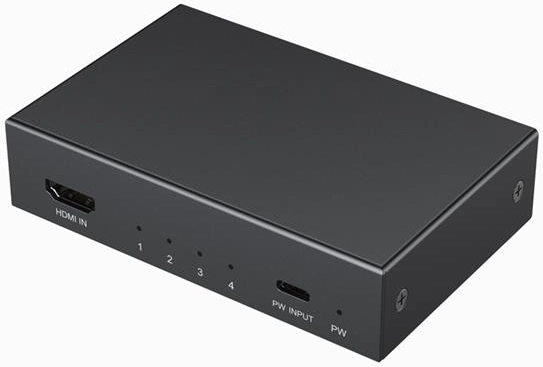 HDMI splitter 4K, 4 porta