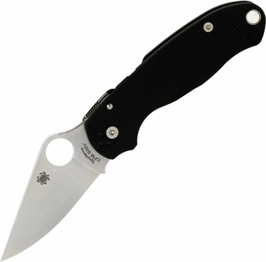 Džepni nož Spyderco Para 3 Black G10, satenska oštrica 7,5 cm