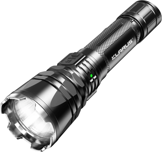 Taktička svjetiljka KLARUS XT12GT Pro 1600 lm s dvostrukom sklopkom i USB punjenjem