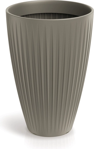 Lončanica Latia Round High 40 cm mokka