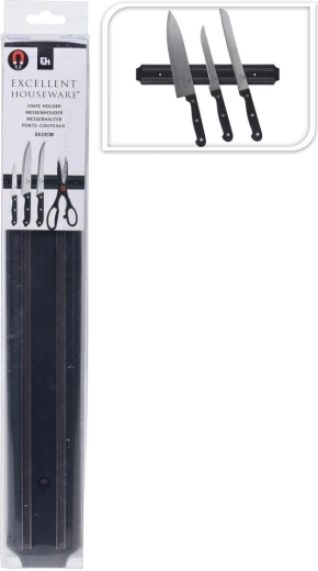 Magnetna traka za nože 33 cm – crna