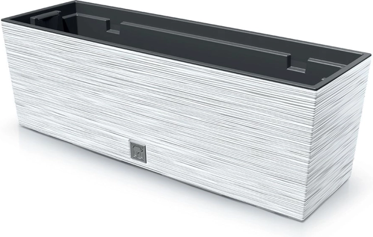 Plastična žardinjera FURU CASE 58 cm – bijela