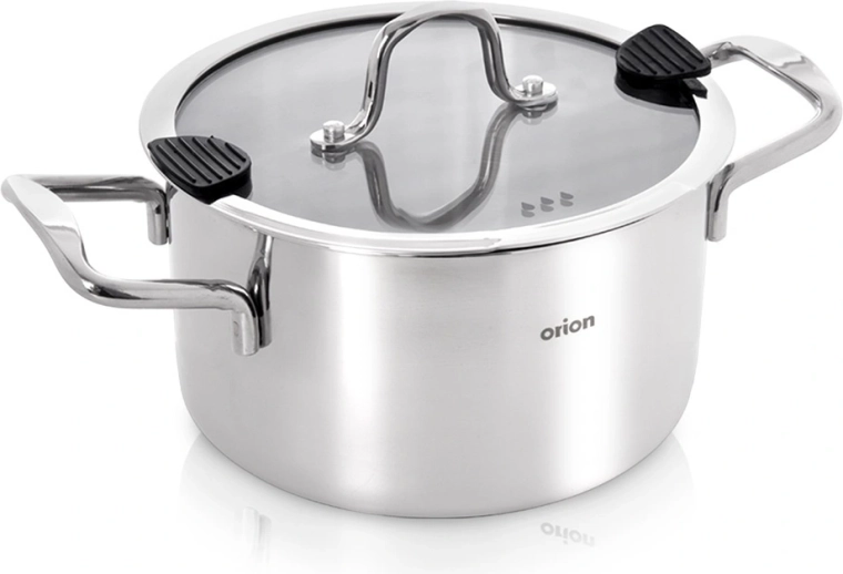 Inox lonac s poklopcem VENICE 24 cm, 6,2 l