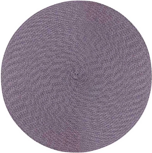 Altom Design prostirka od PP-a u izgledu slame 38 cm, ljubičasta