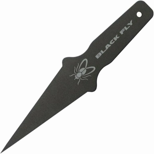 Mali bacački nož Cold Steel Black Fly, ugljični čelik, crni