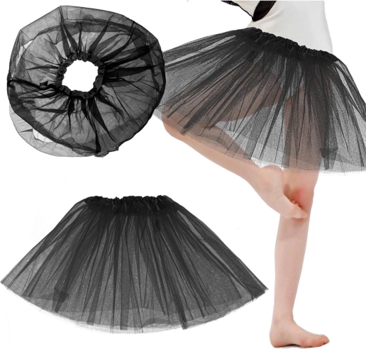 Tyl suknja tutu za djecu – crna