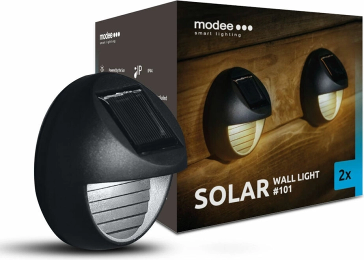 Modee Smart Lighting Solar Lamp 101 zidne solarne lampe, 2 kom