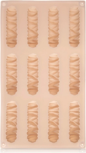 Silikonski kalup za kekse i praline, bež 29 × 17 × 1,8 cm