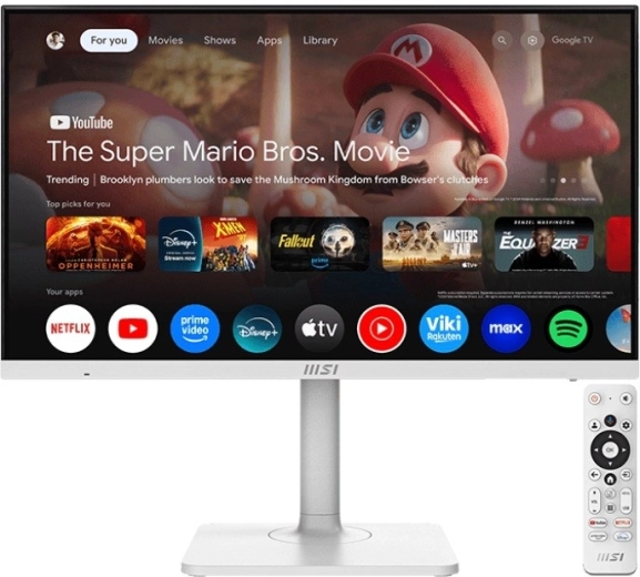MSI 27" monitor Modern MD272UPSW, 4K UHD, 60 Hz, bijeli