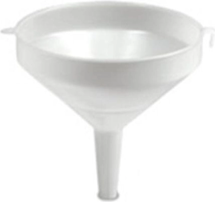 Plastični lijevak 25 cm bijeli